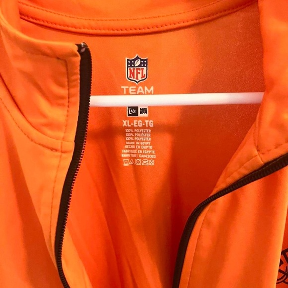 NFL Team Orange Quarter-Zip Pullover - Picture 3 of 4